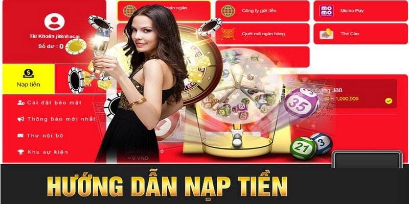 Lựa chọn ngân hàng để thực hiện chuyển khoản nạp tiền qua mã QR